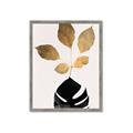 Picture of Azurea Gold Leaves _GroupedProduct_Rectangle_Portrait_Framed_Matted_