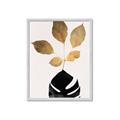 Picture of Azurea Gold Leaves _GroupedProduct_Rectangle_Portrait_Framed_Matted_