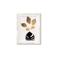 Picture of Azurea Gold Leaves _GroupedProduct_Rectangle_Portrait_Framed_Matted_