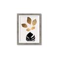 Picture of Azurea Gold Leaves _GroupedProduct_Rectangle_Portrait_Framed_Matted_