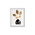 Picture of Azurea Gold Leaves _GroupedProduct_Rectangle_Portrait_Framed_Matted_