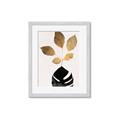 Picture of Azurea Gold Leaves _GroupedProduct_Rectangle_Portrait_Framed_Matted_