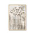 Picture of Arch of Lines 2 _GroupedProduct_Rectangle_Portrait_Framed_Matted_