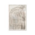 Picture of Arch of Lines 2 _GroupedProduct_Rectangle_Portrait_Framed_Matted_