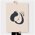 Picture of Paired Pears _GroupedProduct_Rectangle_Portrait_Canvas_