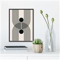 Picture of Black Boho Vibe II _GroupedProduct_Rectangle_Portrait_Canvas_Framed_