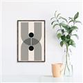 Picture of Black Boho Vibe II _GroupedProduct_Rectangle_Portrait_Canvas_Framed_