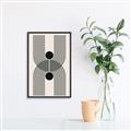 Picture of Black Boho Vibe II _GroupedProduct_Rectangle_Portrait_Canvas_Framed_