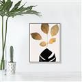 Picture of Azurea Gold Leaves _GroupedProduct_Rectangle_Portrait_Canvas_Framed_