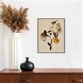 Picture of Sunbathing Flower II _GroupedProduct_Rectangle_Portrait_Canvas_Framed_