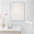 Picture of Textures on Gray Clay I _GroupedProduct_Rectangle_Portrait_Canvas_Framed_