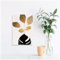Picture of Azurea Gold Leaves _GroupedProduct_Rectangle_Portrait_Unframed_Print_Only_