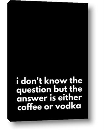 Picture of Coffee or Vodka