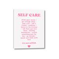 Picture of Pink Self Care _GroupedProduct_Rectangle_Portrait_Canvas_