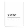 Picture of Quote Whiskey Censored _GroupedProduct_Rectangle_Portrait_Canvas_