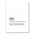 Picture of Quote Gin Question _GroupedProduct_Rectangle_Portrait_Canvas_