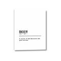 Picture of Quote Beer Stories _GroupedProduct_Rectangle_Portrait_Canvas_