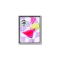 Picture of Disco Martini _GroupedProduct_Rectangle_Portrait_Canvas_Framed_