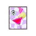 Picture of Disco Martini _GroupedProduct_Rectangle_Portrait_Canvas_Framed_
