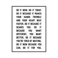 Picture of Do It Now _GroupedProduct_Rectangle_Portrait_Canvas_Framed_