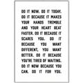 Picture of Do It Now _GroupedProduct_Rectangle_Portrait_Canvas_Framed_