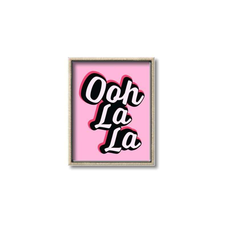 Picture of Ooh La La _GroupedProduct_Rectangle_Portrait_Canvas_Framed_