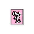 Picture of Ooh La La _GroupedProduct_Rectangle_Portrait_Canvas_Framed_