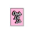 Picture of Ooh La La _GroupedProduct_Rectangle_Portrait_Canvas_Framed_