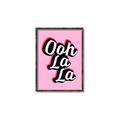 Picture of Ooh La La _GroupedProduct_Rectangle_Portrait_Canvas_Framed_