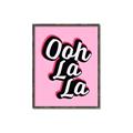Picture of Ooh La La _GroupedProduct_Rectangle_Portrait_Canvas_Framed_