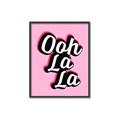Picture of Ooh La La _GroupedProduct_Rectangle_Portrait_Canvas_Framed_