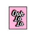 Picture of Ooh La La _GroupedProduct_Rectangle_Portrait_Canvas_Framed_