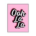 Picture of Ooh La La _GroupedProduct_Rectangle_Portrait_Canvas_Framed_