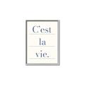 Picture of C'est La Vie II _GroupedProduct_Rectangle_Portrait_Canvas_Framed_