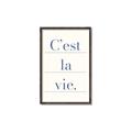 Picture of C'est La Vie II _GroupedProduct_Rectangle_Portrait_Canvas_Framed_