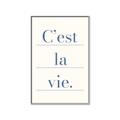 Picture of C'est La Vie II _GroupedProduct_Rectangle_Portrait_Canvas_Framed_