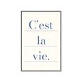 Picture of C'est La Vie II _GroupedProduct_Rectangle_Portrait_Canvas_Framed_