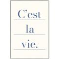 Picture of C'est La Vie II _GroupedProduct_Rectangle_Portrait_Canvas_Framed_