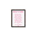 Picture of Pink Self Care _GroupedProduct_Rectangle_Portrait_Canvas_Framed_
