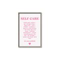 Picture of Pink Self Care _GroupedProduct_Rectangle_Portrait_Canvas_Framed_