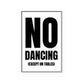 Picture of No Dancing Ok? _GroupedProduct_Rectangle_Portrait_Canvas_Framed_