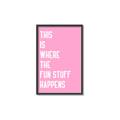 Picture of Fun Stuff Happens _GroupedProduct_Rectangle_Portrait_Canvas_Framed_