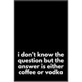Picture of Coffee or Vodka _GroupedProduct_Rectangle_Portrait_Canvas_Framed_