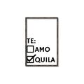 Picture of Tequila Te Amo _GroupedProduct_Rectangle_Portrait_Canvas_Framed_