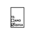 Picture of Tequila Te Amo _GroupedProduct_Rectangle_Portrait_Canvas_Framed_