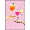 Picture of Cheers to Self-Love _GroupedProduct_Rectangle_Portrait_Canvas_Framed_