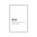 Picture of Quote Wine Hug _GroupedProduct_Rectangle_Portrait_Canvas_Framed_