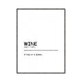 Picture of Quote Wine Hug _GroupedProduct_Rectangle_Portrait_Canvas_Framed_