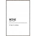 Picture of Quote Wine Hug _GroupedProduct_Rectangle_Portrait_Canvas_Framed_