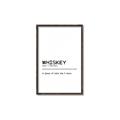 Picture of Quote Whiskey Censored _GroupedProduct_Rectangle_Portrait_Canvas_Framed_